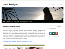 Tablet Screenshot of lorenarguez.com